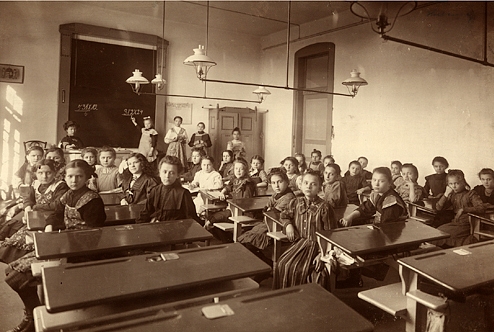 Soroksári úti elemi leányiskola, 1912.