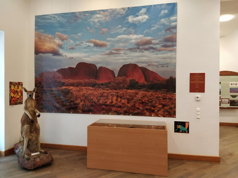 Ausztrália – az elszigetelt kontinens című vándorkiállítás megnyitója és múzeumpedagógiai foglalkozása