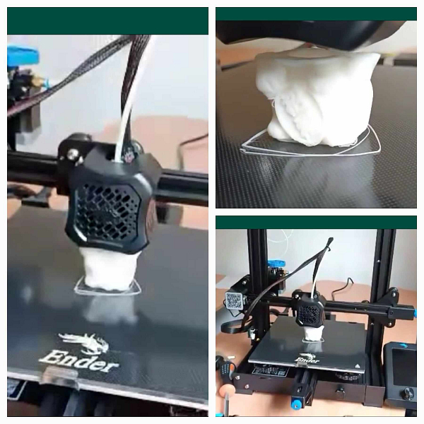 3D nyomtató munka közben