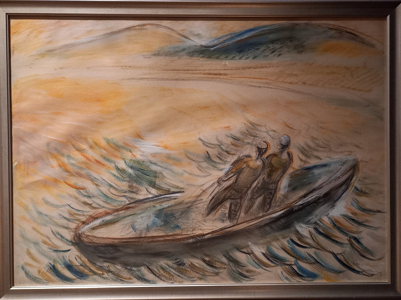 A hullám. Egry József: Halászok 1940 körül